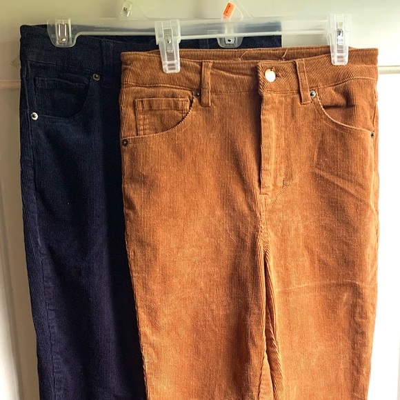 Chestnut Brown Corduroy Pants 